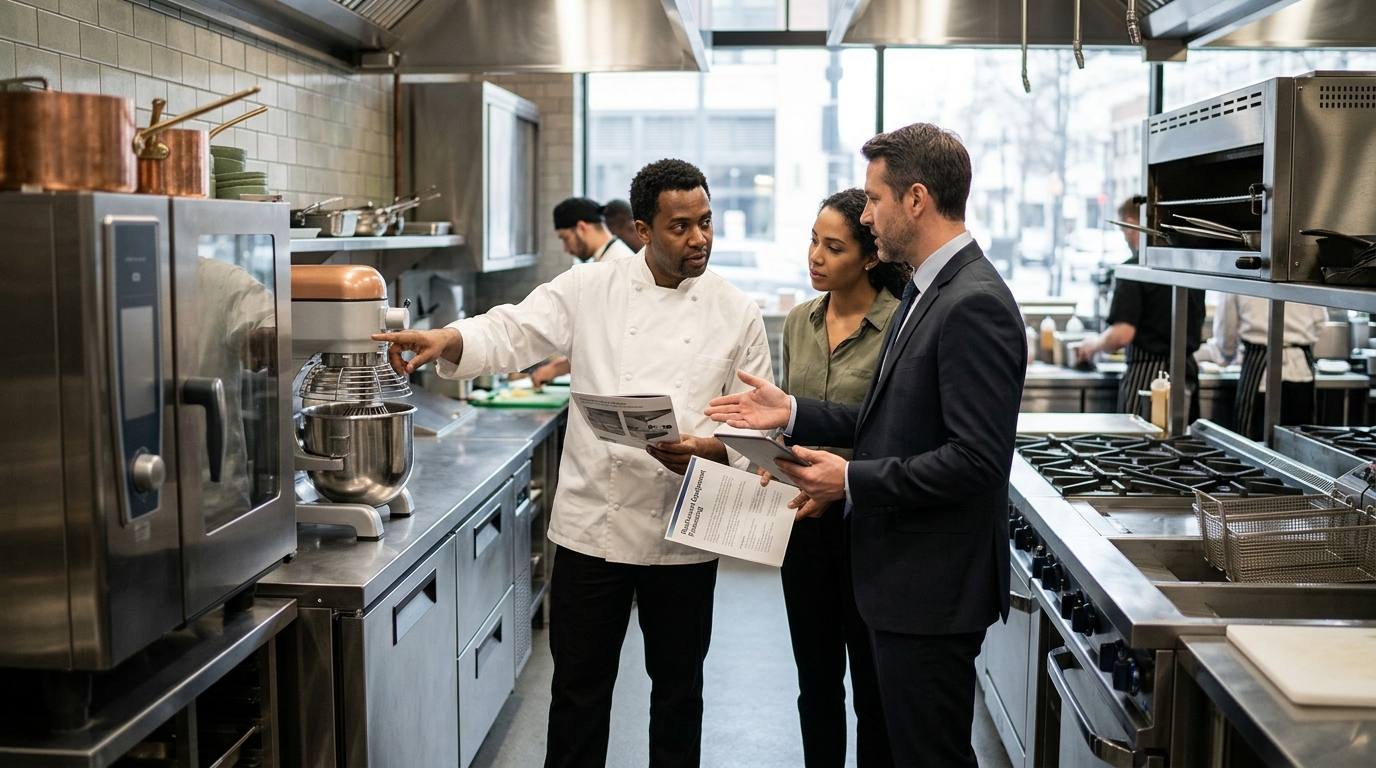 Illustration: Restaurant Equipment Financing Guide 2026: Practical Paths to New Kitchen Capital